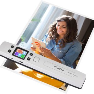 MUNBYN Portable Scanner, Document Photo Scanner…