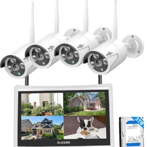 Hiseeu [16CH Expandable, 5MP] Home Security System, 2.4G/5G …