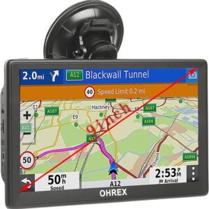 N900 Truck Car GPS Navigator 9 Inch Screen for Truck Driver…