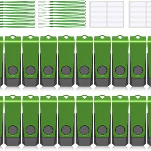 AGECASH 20 Pack 128MB Flash Drive Bulk USB 2.0 Flash Drive…