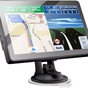 Car GPS Navigation 9 Inch 2.5D Touch Screen 2024 New UHD Maps