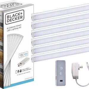 BLACK+DECKER Smart Under Cabinet Lighting Works with Alexa…