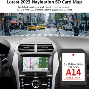 A14 Navigation SD Card for Ford & Lincoln – Latest Version 2023…