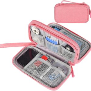 Portable Storage Bag, Universal Double Layer Cable Bag for Data Cables or…