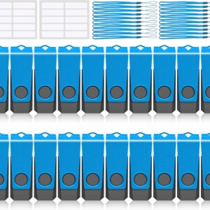 8GB USB Drive, USB Flash Drive, 20 Pack AGECASH Zip…