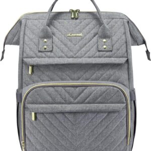 LOVEVOOK Women's Laptop Backpack, Stylish Padded Computer Backpack…