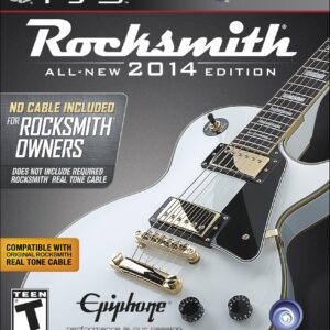 Rocksmith 2014 Edition – “No Cable Included” Version for Rock…