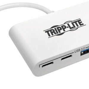 Tripp Lite 4-Port USB 3.1 Gen 1 Portable Hub, USB-C to x2 USB…
