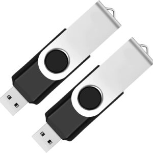 128GB USB Flash Drive, 2 Pack, High Quality Maspen 2.0 USB Flash Drives…