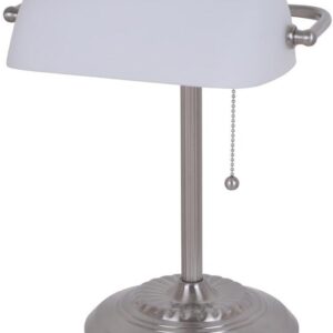 Catalina Lighting Traditional Desk Lamp, White, for Smart Home…