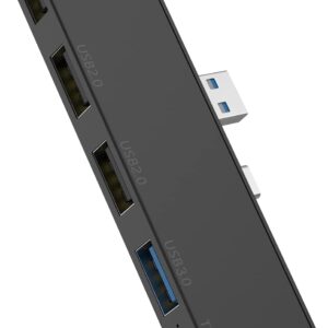 5 Port USB Hub for PS5, High Speed ​​USB Expansion Extender…