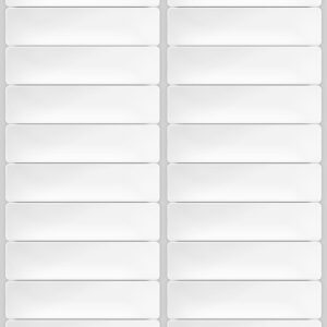 enKo 2000 Labels, 1″ x 4″ – White – Address, Mail, Shipping…