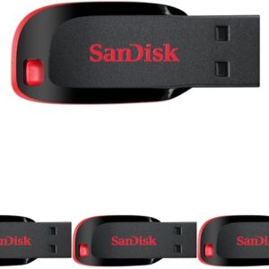 SanDisk Cruzer Blade 32GB USB 2.0 Flash Drive – SDCZ50-032G-B…