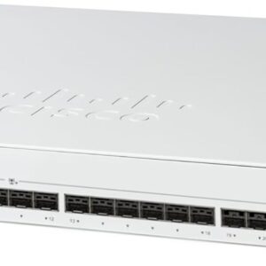 Cisco Catalyst 1300-24XS Managed Switch, 20 10G SFP+ Ports, 4 Gigabit Ethernet Ports,…