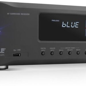 Pyle 5.2 Channel Hi-Fi Bluetooth Stereo Amplifier – 1000W…
