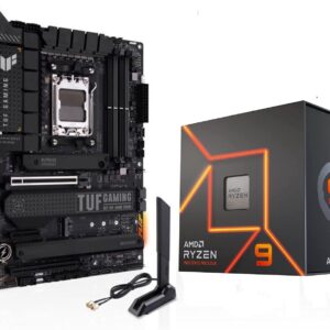 AMD Ryzen 9 7900X Micro Center CPU Processor Package with ASU…