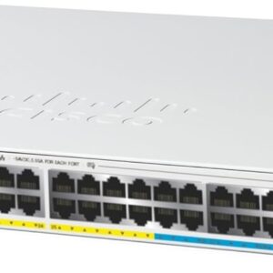 Cisco Catalyst 1300-48MGP-4X Managed Switch, 32 GE Ports, 16…