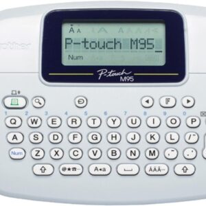 Brother P-Touch, PTM95, Handy Label Maker, 9 Font Styles, 8…