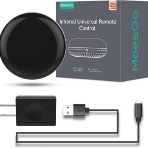 MoesGo WiFi IR Control Center for Smart Home Appliances via Voice and Remote Control