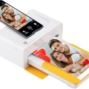 KODAK Dock Plus 4PASS Instant Photo Printer (4×6 in) + 1…