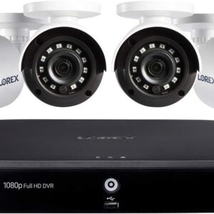 Lorex Indoor/Outdoor Wired Security Camera System, 1080p HD…