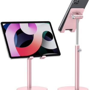 OMOTON Cell Phone Stand, Phone Holder with Adjustable Height and Angle…