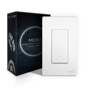 MoesGo 2nd Generation WiFi Smart Light Switch, 3 Way Smart Home…