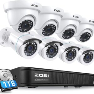 ZOSI 3K Lite Home Security Camera System with AI…