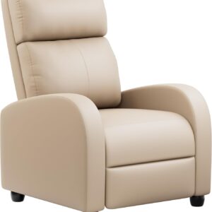 JUMMICO Adjustable Home Theater Recliner Chair Single Recliner Chair…