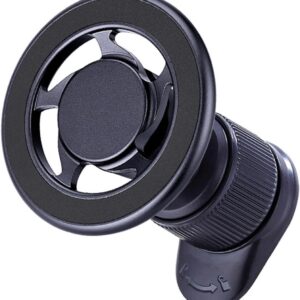 Car Mount, Rotatable Phone Holder in Car Air Vent, Magnetic Phone Holder for Car…