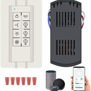 Universal Smart Ceiling Fan Remote Control with Dimmer…