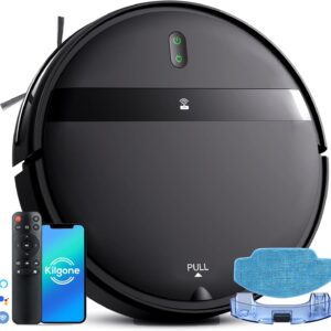 Robot vacuum cleaner and mop combo, control via app/Alexa, 2 in 1 robot…