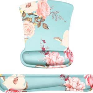 MOSISO Mouse Pad Wrist Rest Support for Keyboard, Paw…