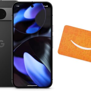 Google Pixel 9 – Obsidian – 256GB with 0 Amazon Gift Cart…