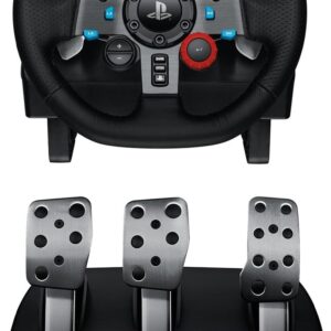 Logitech Driving Force G29 Racing Wheel for PlayStation 4 and…