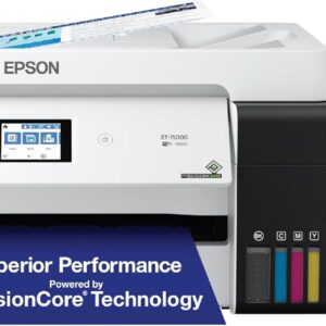 Epson EcoTank ET-15000 Supertank Wireless Color Multifunction Printer…