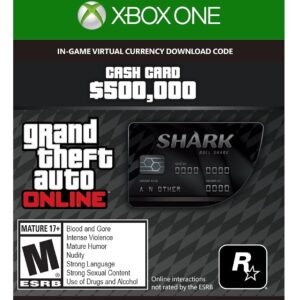Grand Theft Auto V Bull Shark Cash Card – Xbox One [Digital …