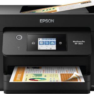 Epson Workforce Pro WF-3823 Wireless All-in-One Printer with…
