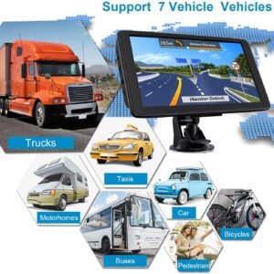 Car Truck GPS Navigation Satellite 7 Inch Touch Screen…