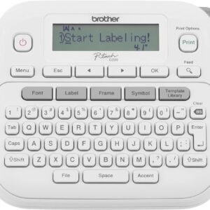 Brother P-Touch Label Maker, PTD220, Inkless Thermal Printer…