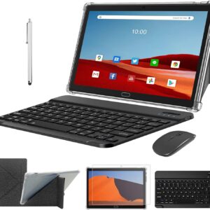 2024 Newest Tablet 10 inch 2 in 1 Tablets Android 13.0 Octa Core 1GB+16GB ROM 1280×720 IPS Screen 10.1 inch Tablet PC