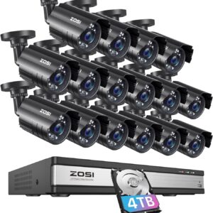 ZOSI 3K Lite 16 Channel Outdoor Security Camera System with…