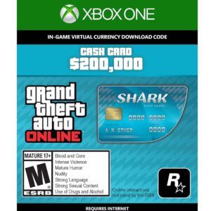 Grand Theft Auto V – Tiger Shark Cash Card – Xbox One Digital…