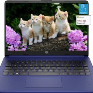 HP 14″ Touchscreen Laptop, Intel Dual-Core N4020, 16GB RAM,…