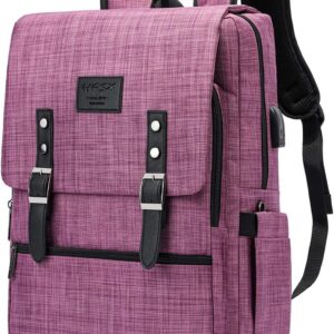 HFSX Vintage Backpack, Anti-theft Laptop Backpack for Men and Women…