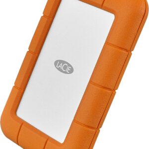 LaCie Rugged 5TB USB-C External Hard Drive – Shock, Dust, and…