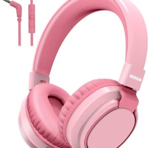 Kids Headphones Volume Limited 85/110dB Wired Over Ear Headphones…