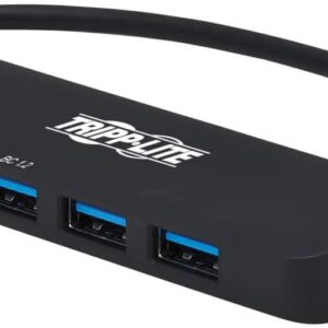Tripp Lite USB C Multiport Adapter 4K60Hz Hub HDMI 3 USB-A 1…