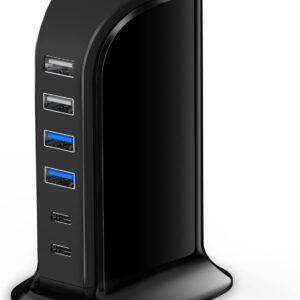 Upoy USB C Charger Block, Dual USB Multi-Device Chargers…