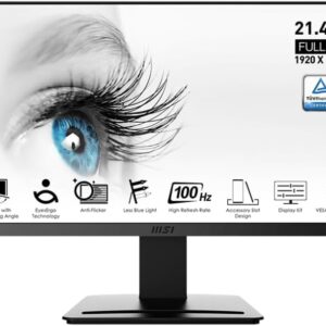 MSI PRO MP223 22-inch VA 1920 x 1080 (FHD) Computer Monitor…